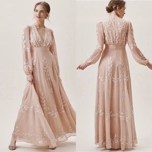 NEW BHLDN Belize Wedding Dress Bohemian - Blush
